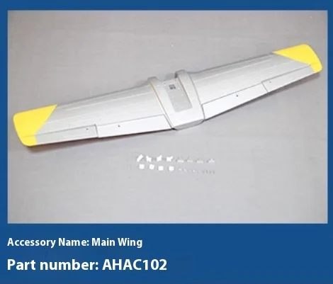 Rétraction électronique d'autocollants de train d'atterrissage de couverture de palette d'ailes principales de corps d'accessoires de T-28 de la flèche bleue 1100mm