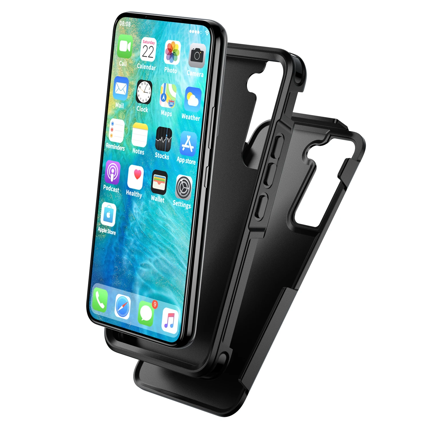 

Shockproof Armor Matte Phone Case for Samsung Galaxy S25 FE A17 5G S24 Ultra S23 S22 Plus A56 A36 A16 5G A55 A54 A15 A14