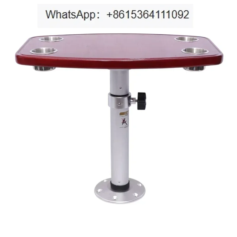 Tablero de mesa pintado en roble, RV, vehículo comercial, RV, mesa elevadora modificada, juego de madera maciza modificada con patas de mesa elevadora