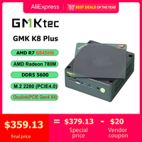 GMKtec K8 Plus Mini Computer PC AMD R7 8845HS Gaming Mini PC 8-core 16-thread 32GB DDR5 1TB SSD Computer PC Gaming Desktop PC