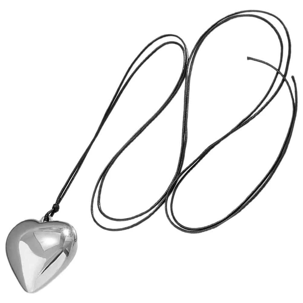 

Heart Shape Necklace Women Clavicle Chain Alloy Pendant Girl Necklaces Jewelry Gifts Lightweight Premium Material Simple Design