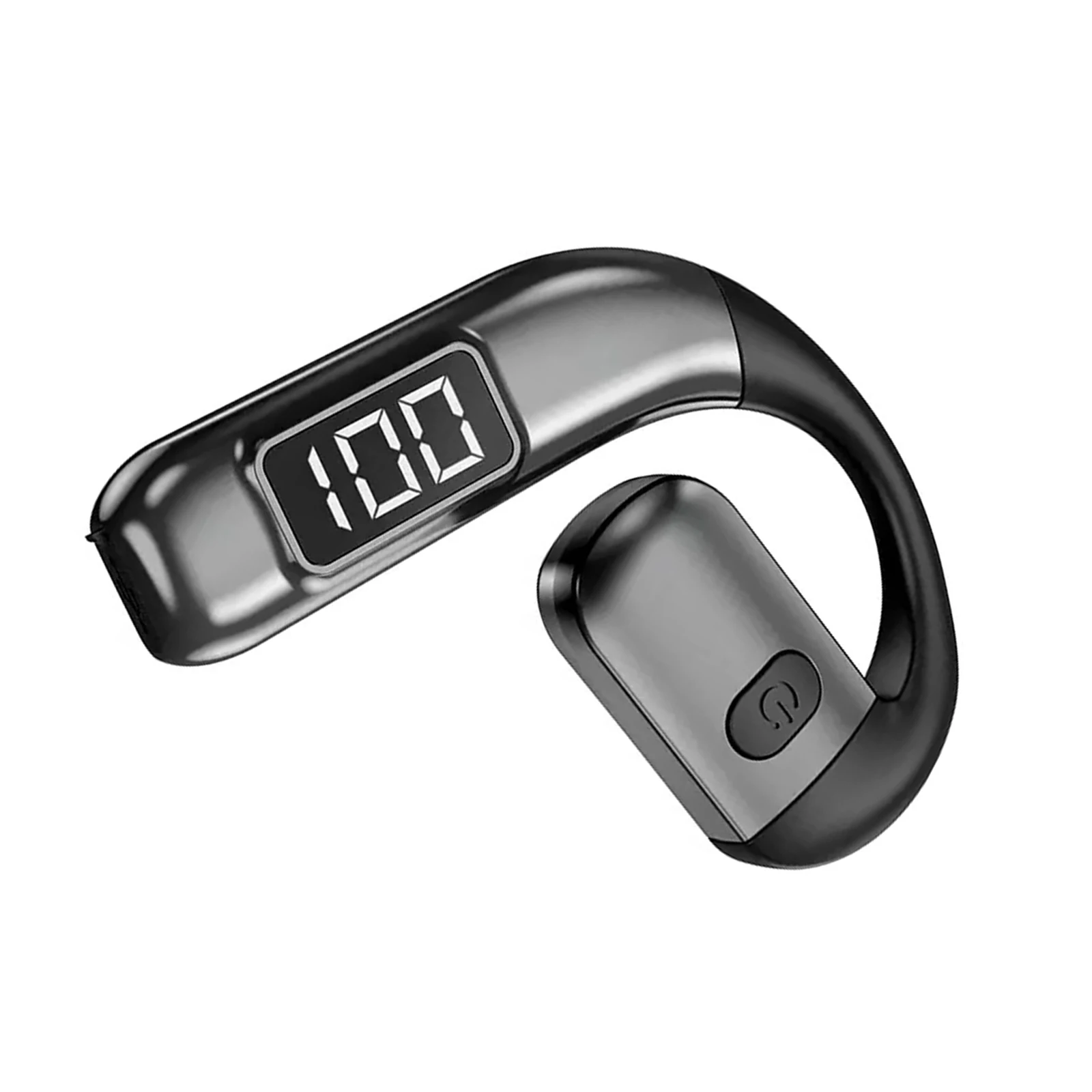 1Pc Bluetooth 5.5 Headphone Ear Hook Type-C Port Wireless Earphone HiFi Stereo Noise Reduction Earbuds Gaming Headset For Phone