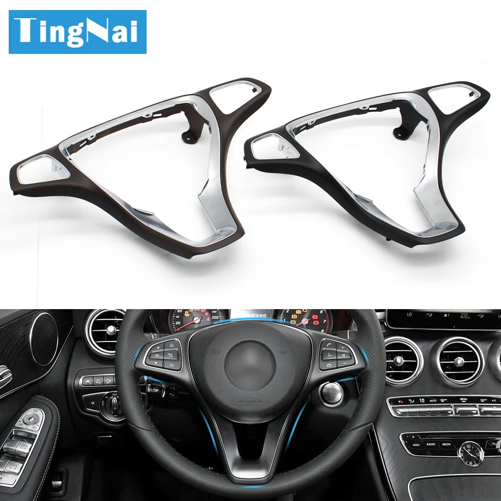 Pokrowiec na kierownicę samochodową do Mercedes Benz A B C CLA CLS W176 W246 W205 W117 W218 W213 C300 C63 CLS550 C180 C200 C260 B200