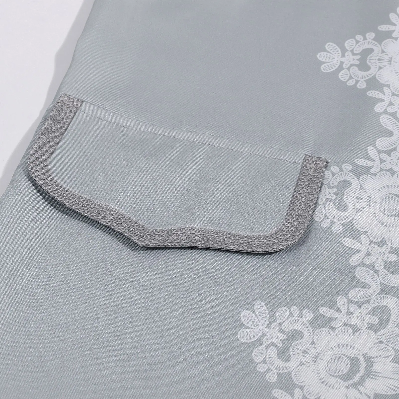 Herren Vintage Viktorianisches Edles Prinzenkostüm Grau-Weißer Jacquard-Stickmantel Mittelalterliches Königliches Cosplay Theater-Party-Faschingskostüm – Detail 14