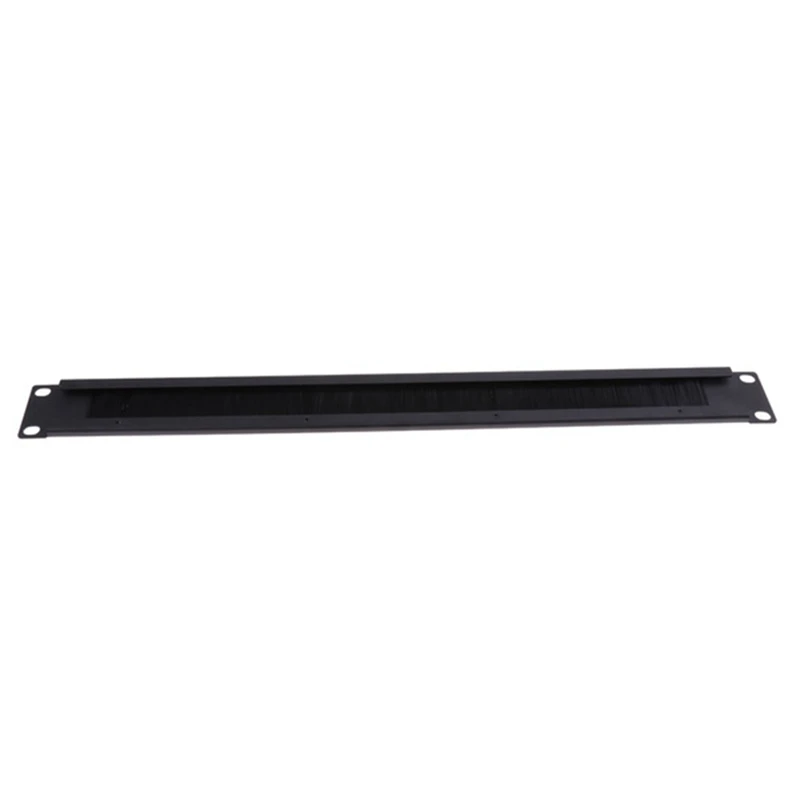 1 pz 1U 19 pollici RACK MOUNT Blanking Plate Rack montaggio Blank Network Brush Panel Server Cabinet gestione dei cavi