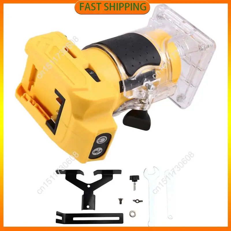 

Buy Now Brushless Electric Trimmer Wood Trimming Machine Wood Router Milling Engraving Slotting Machine Fordewalt 18V Battery