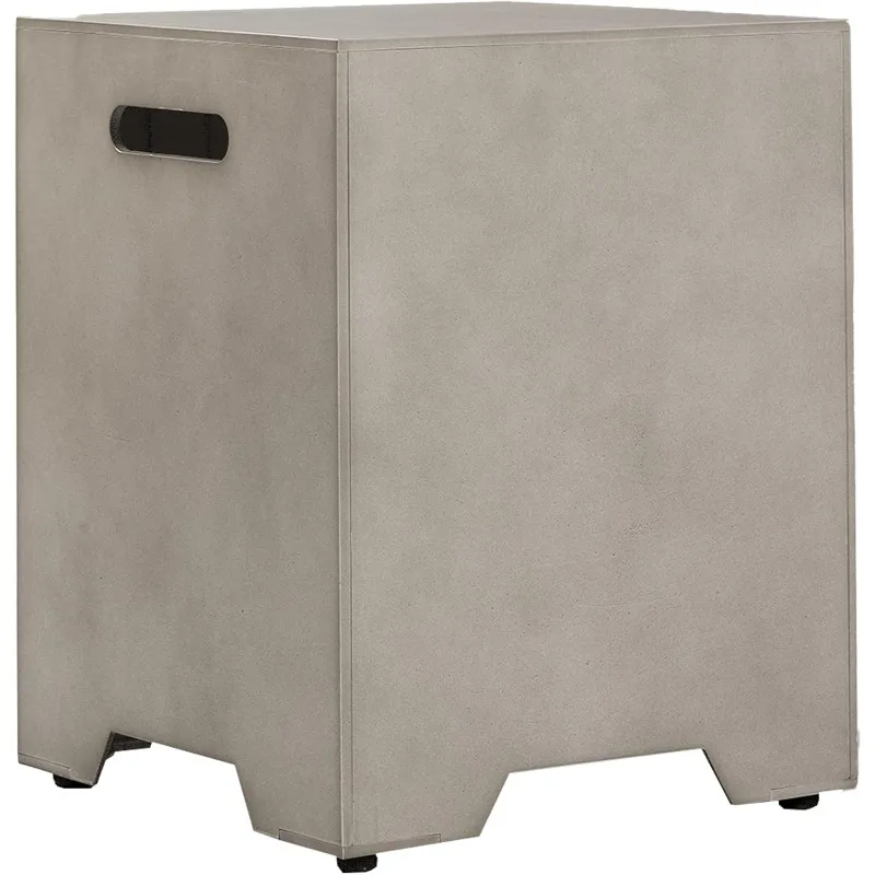 

ABS Propane Tank Cover -10lbs Removable Panels,Multi-Functional Outdoor Side Table for 20lbs Tanks