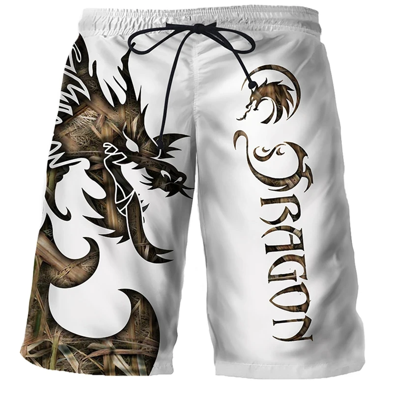 Cool Tiger Lion Wolf Summer Swimwear Shorts Comfortable Surf Board Shorts Quick Dry Swimsuit Sport Trunks Men Beach Shorts Boys