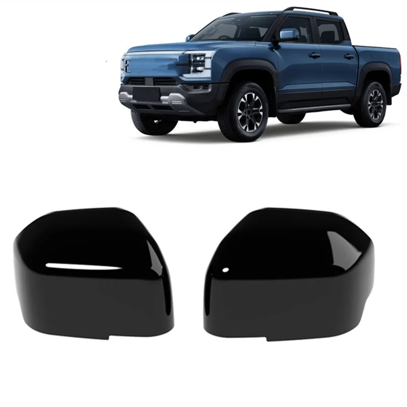 

AB96-For BYD Shark 6 2025 Car Rear View Mirror Cover Side Door Mirror Cap Trim Decoration Exterior Accessories