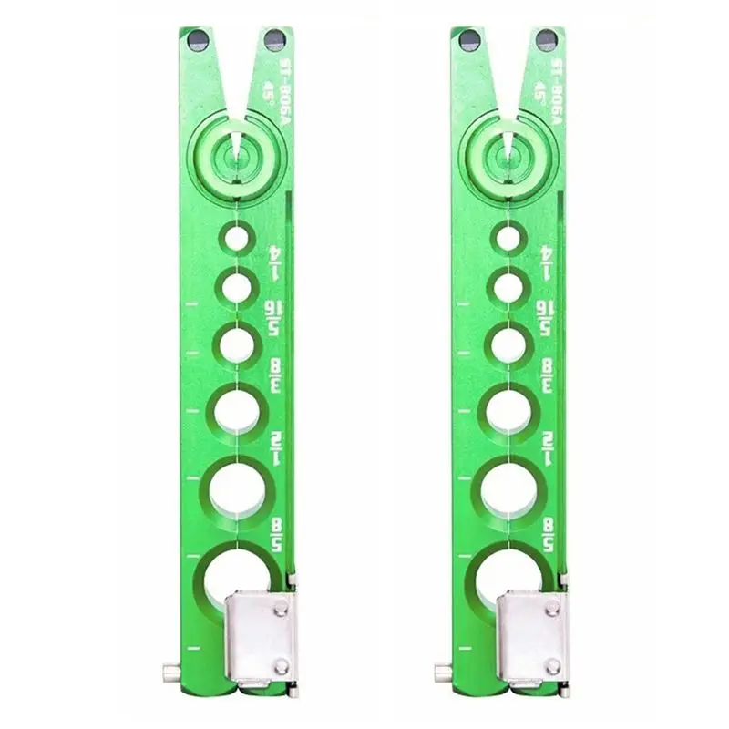 Happy New- 2X Flaring Tool Air Conditioner Tool Reamer Copper Pipe Maintenance Eccentric Tube Expander Tool Imperial Splint