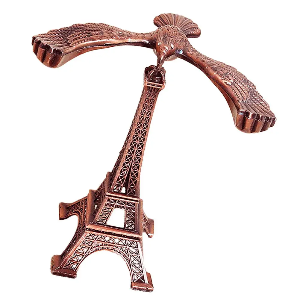 Eiffel Tower Alloy Balancing Eagle Sculpture Desktop Decoration Office Home Study Balance Bird Ornament Art Balancing Eagle