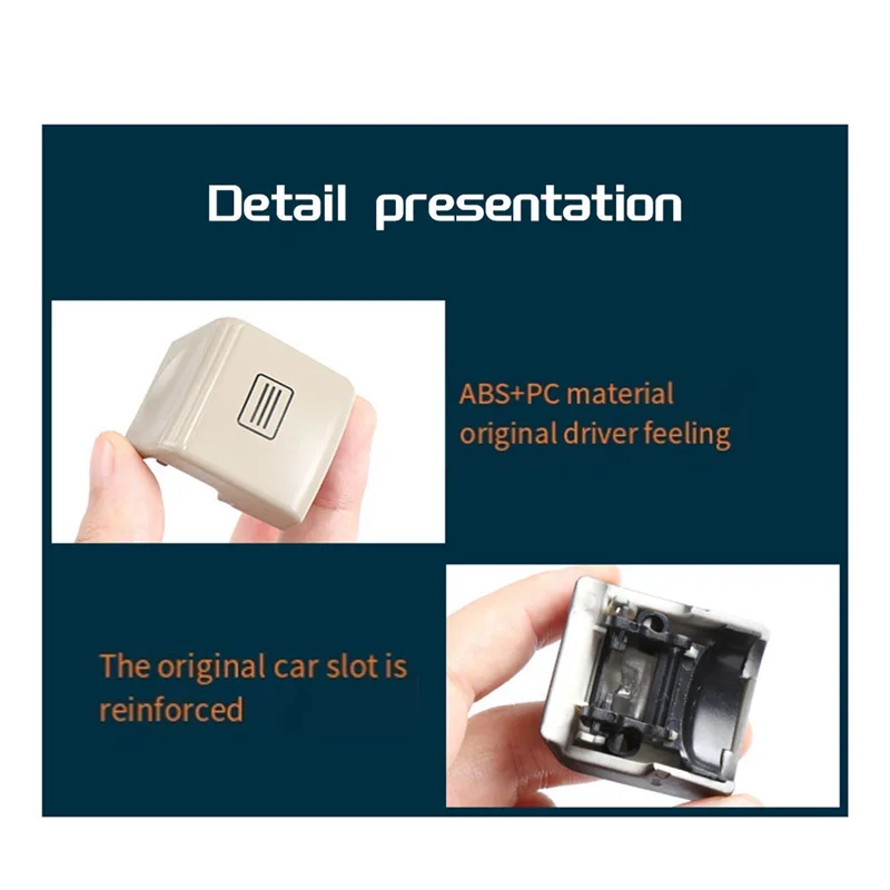 

B07A-Sunroof Window Switch Button For W204 C-CLASS W212 E-CLASS W218 CLS-CLASS C200 GLK300 E300 Accessories Beige