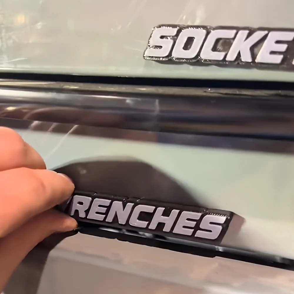 

1set Toolbox Drawer Tags - 23pcs Magnetic Organizer Labels for Tool chests, Reusable Drawer Tags for Men, Garage & Shop