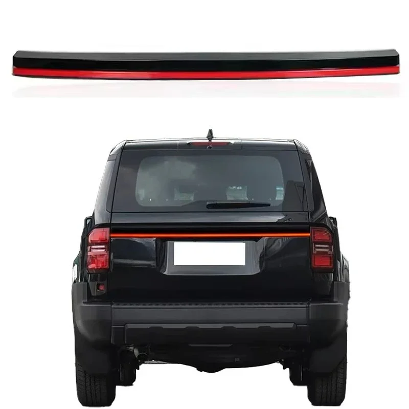 Rear LED Trunk Lid Tail Lamp For Toyota Prado LC250 2024 Through Light Reflector Brake Turn Signal Tail Light Auto Lighting