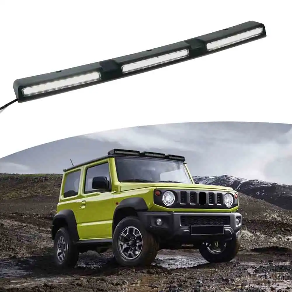 

Roof Light Fits for Suzuki JIMNY 2D 4D 2019-2024 Lamp Model Roof Top Light Bar Led Lamp Top Light Bar with LED DRL