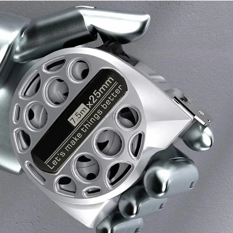 High precision portable measuring tool with hollow tape, stainless steel measuring, waterproof and rust proof shell