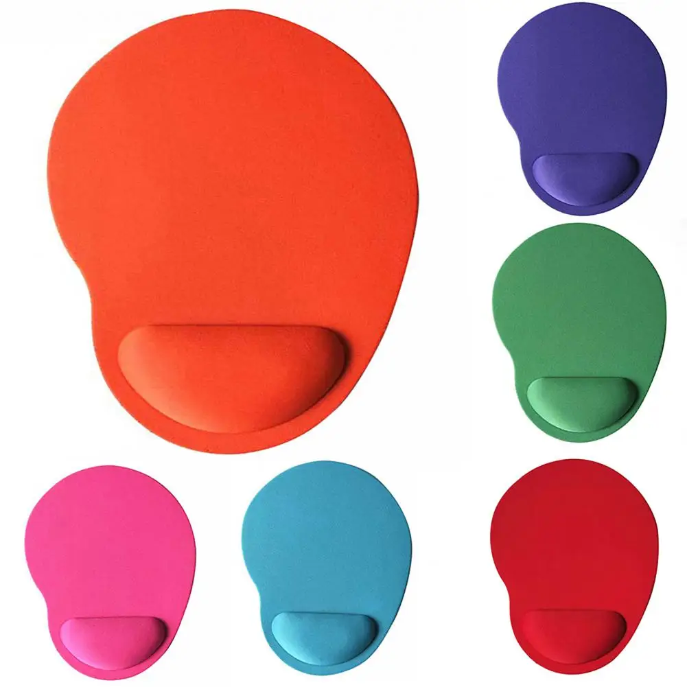 Mouse Mat Ergonomic Wrist Rest Mouse Pad Comfortable Wrist Support Non Slip Mice Mat Soft Mousepad Keyboard Mice Mat Wrist Pad