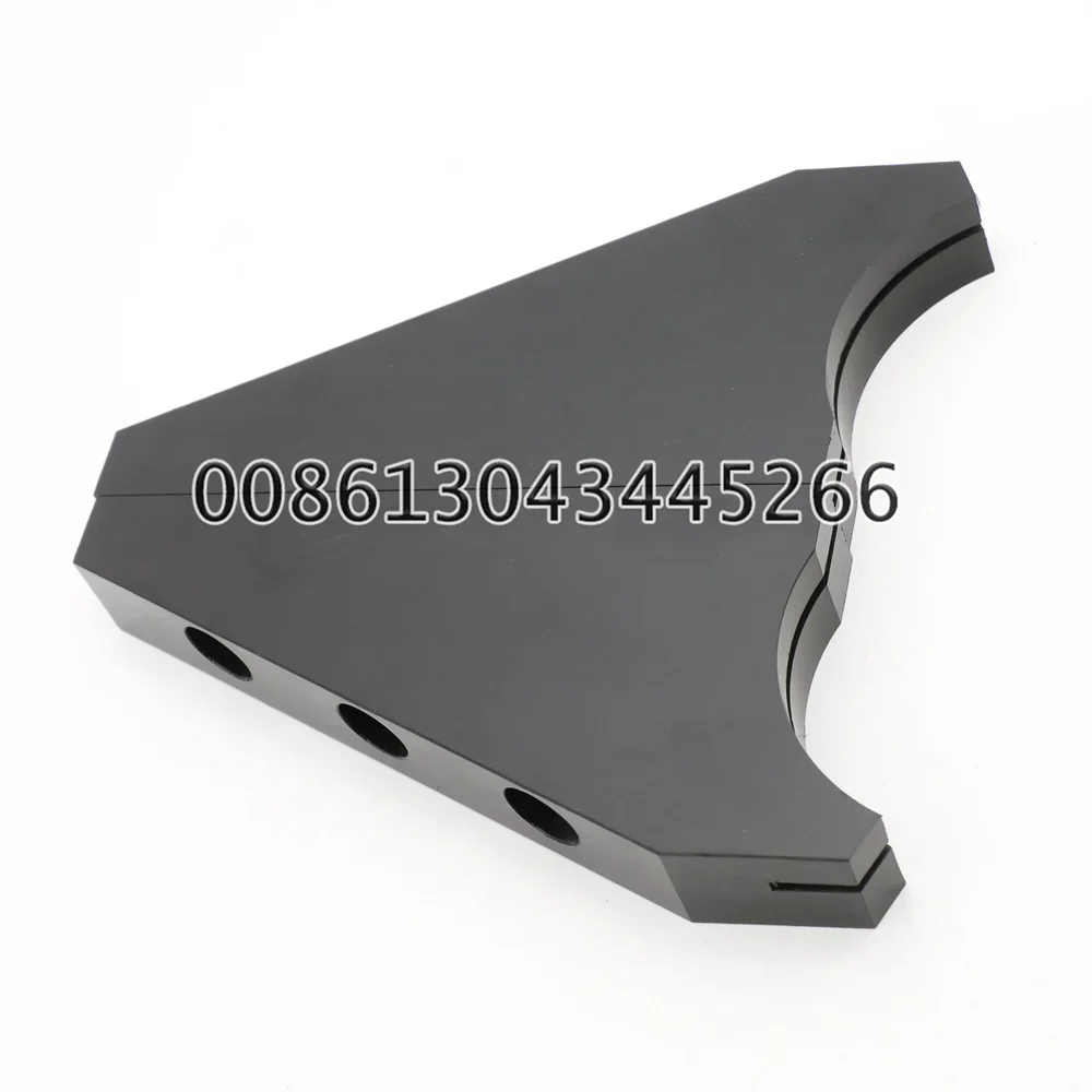 1 Pair Komori Ink Jet Seat End Plate Black L440 Ink Blocking Board For Printing Machine Parts
