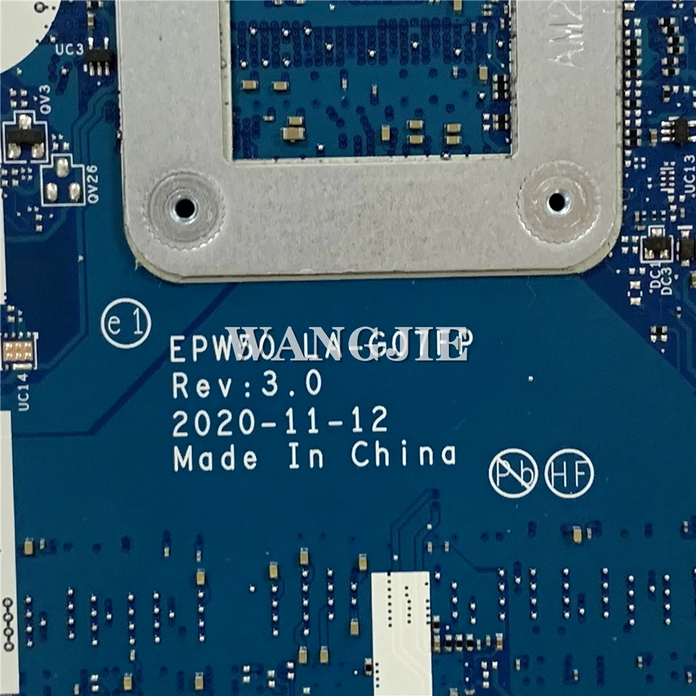 Imagem -06 - Placa Remodelada para hp 15-da 15t-da 250 g7 Portátil Placa-mãe Epw50 La-g07fp Srgl0 I310110u Totalmente Testado ok