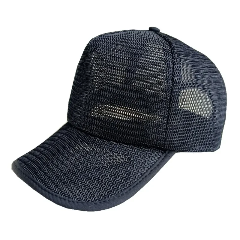 Hoge-Top Netto Hoed Mens Tij Merk Vrouwen & S Zomer Dunne Ademend Baseball Cap Shading Plus Size Cap grote Hoofdomtrek 62