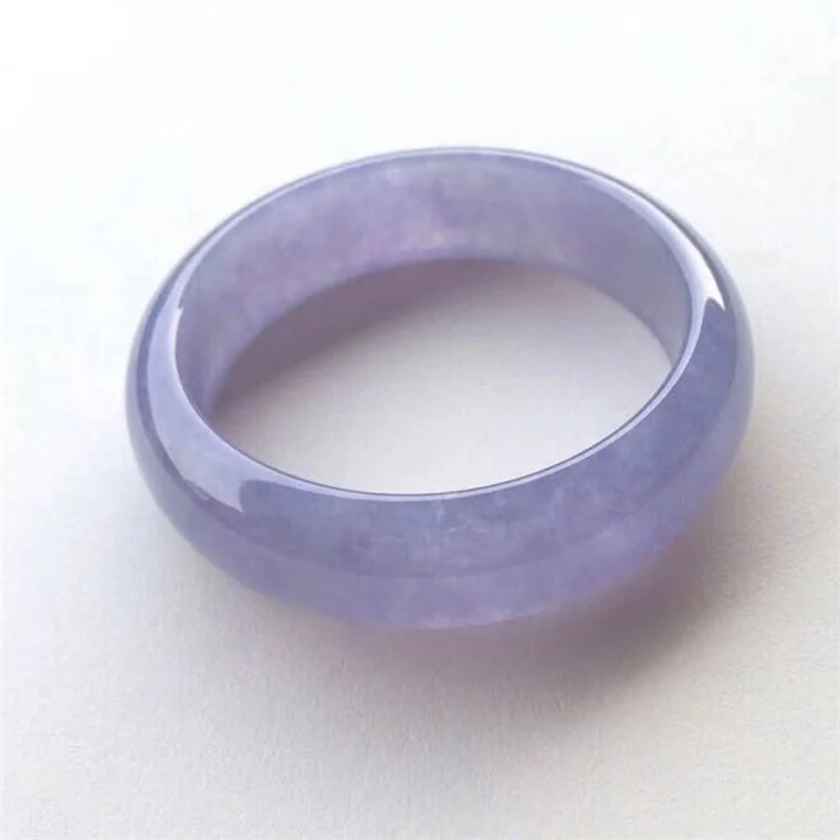 

Natural Ice Light Purple Bracelet Elegant Princess Mother And Daughter Fashion Real Jade Jewelry