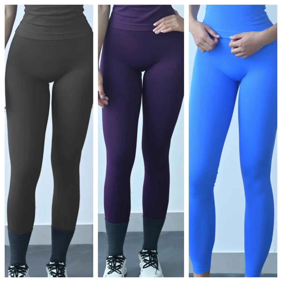Po-Lifting-Yogahose für Damen, Leggings zur Bauchkontrolle mit hoher Taille, hocksichere Fitnessstrumpfhose