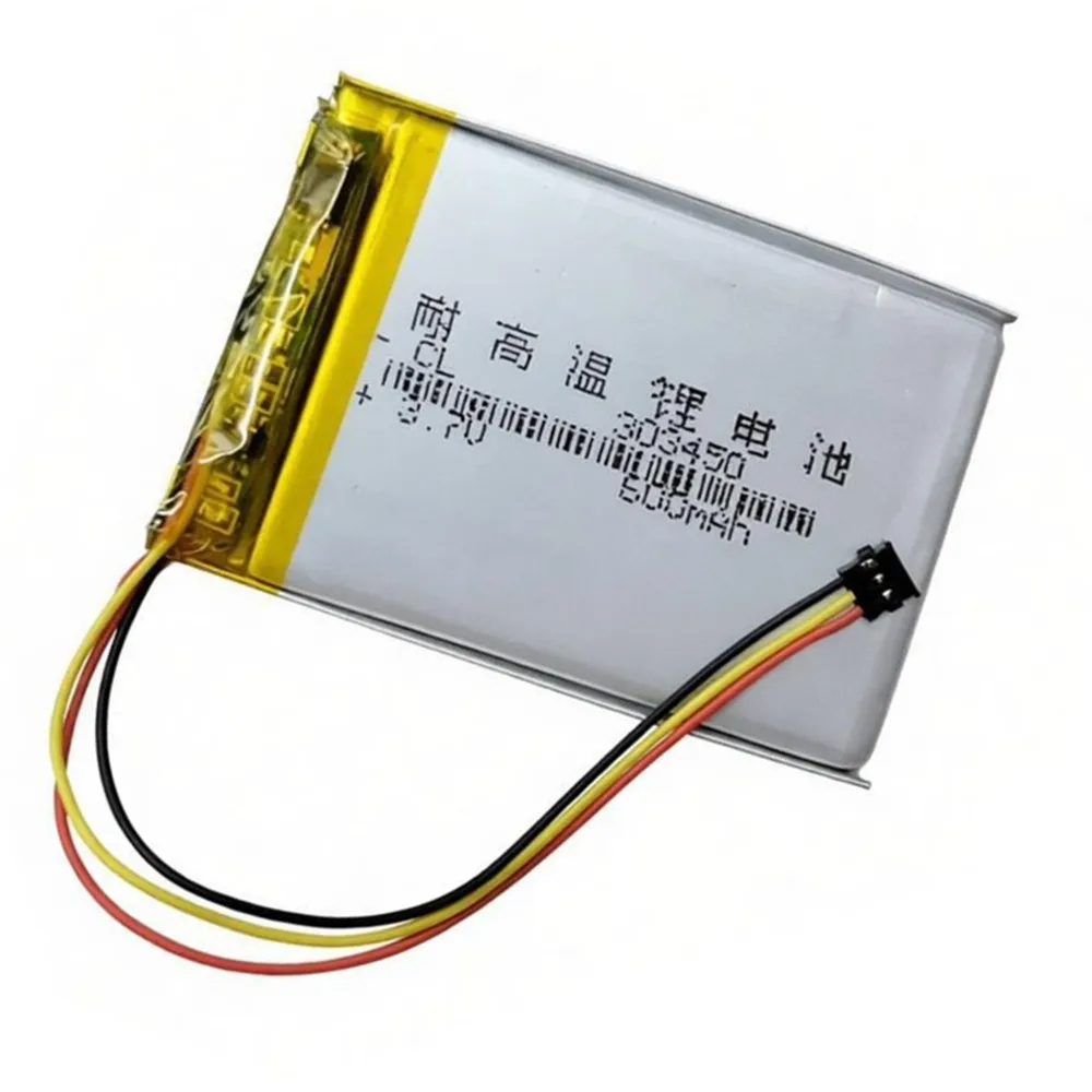 533-000088 AHB303450 303450 600mAh 3.7V With Molex1.2 3P Connector Battery For Logitech MX Master Touchpad T650 Wireless Mouse