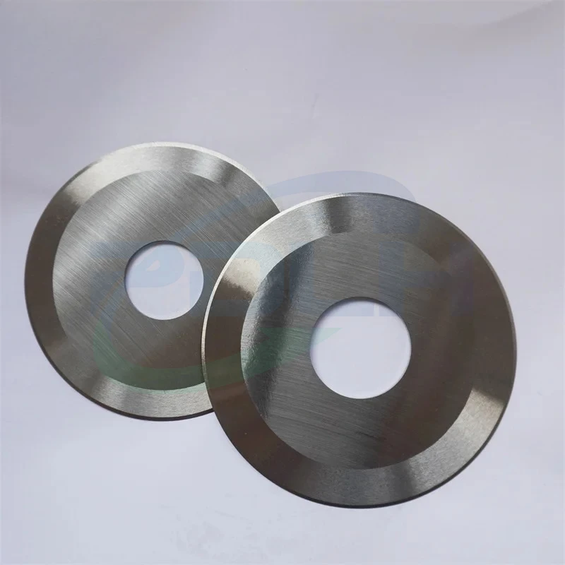 10PCS 9CrSi Machine Circular Blade Machine Slitting Circular Knife Plastic Film Cutting Circular Blade Round Siltter Upper Knif