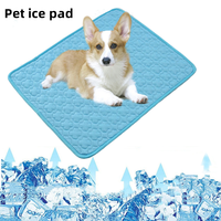 Summer Dog Cooling Mat Pet Ice Pads Cat Breathable Blanket Cat Washable Sofa Breathable Pet Dog Bed Pet Car Seat Cushion Sofa