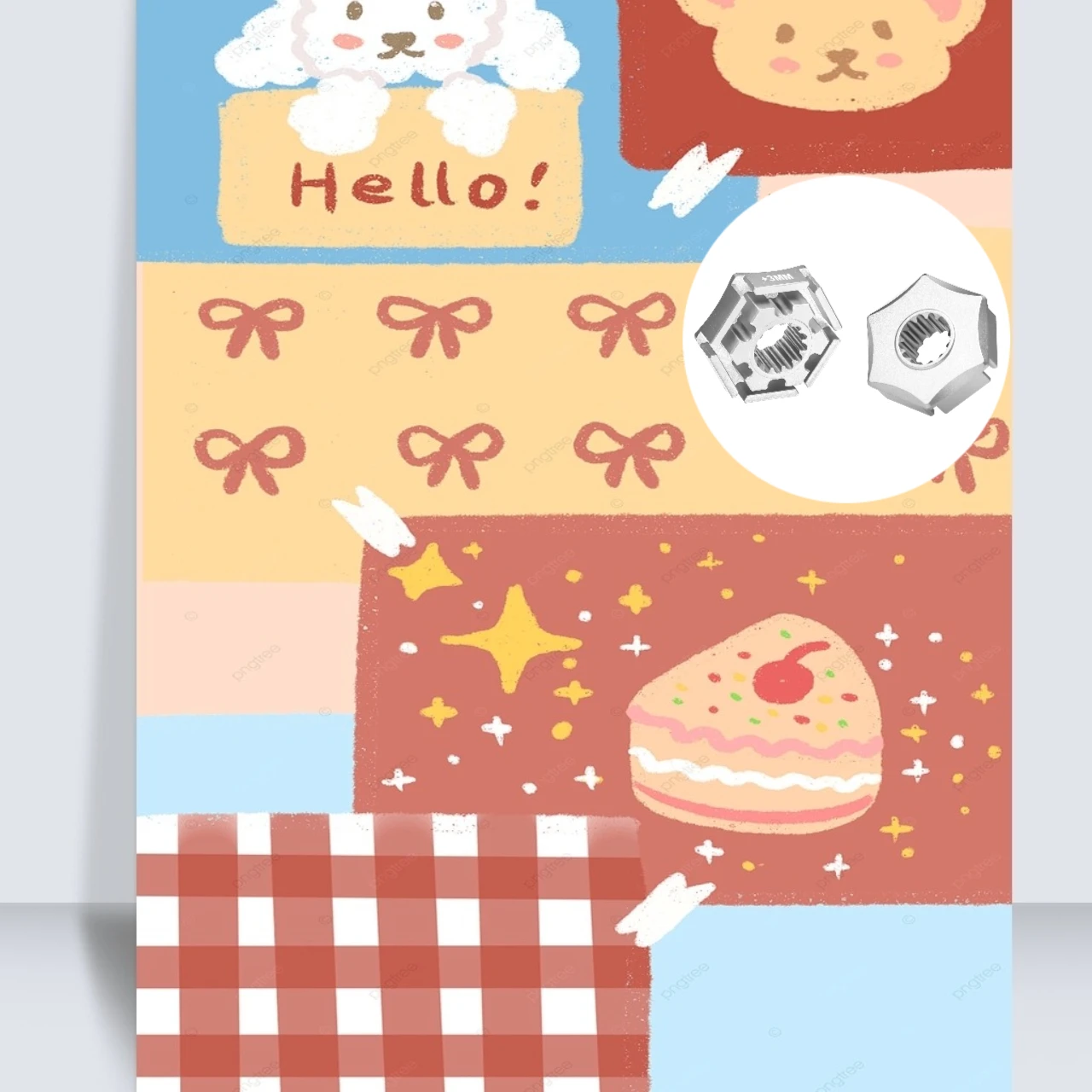 

GPM Aluminium Wheel Hex Claw (+3mm) For TRAXXAS 1/5 X-MAXX