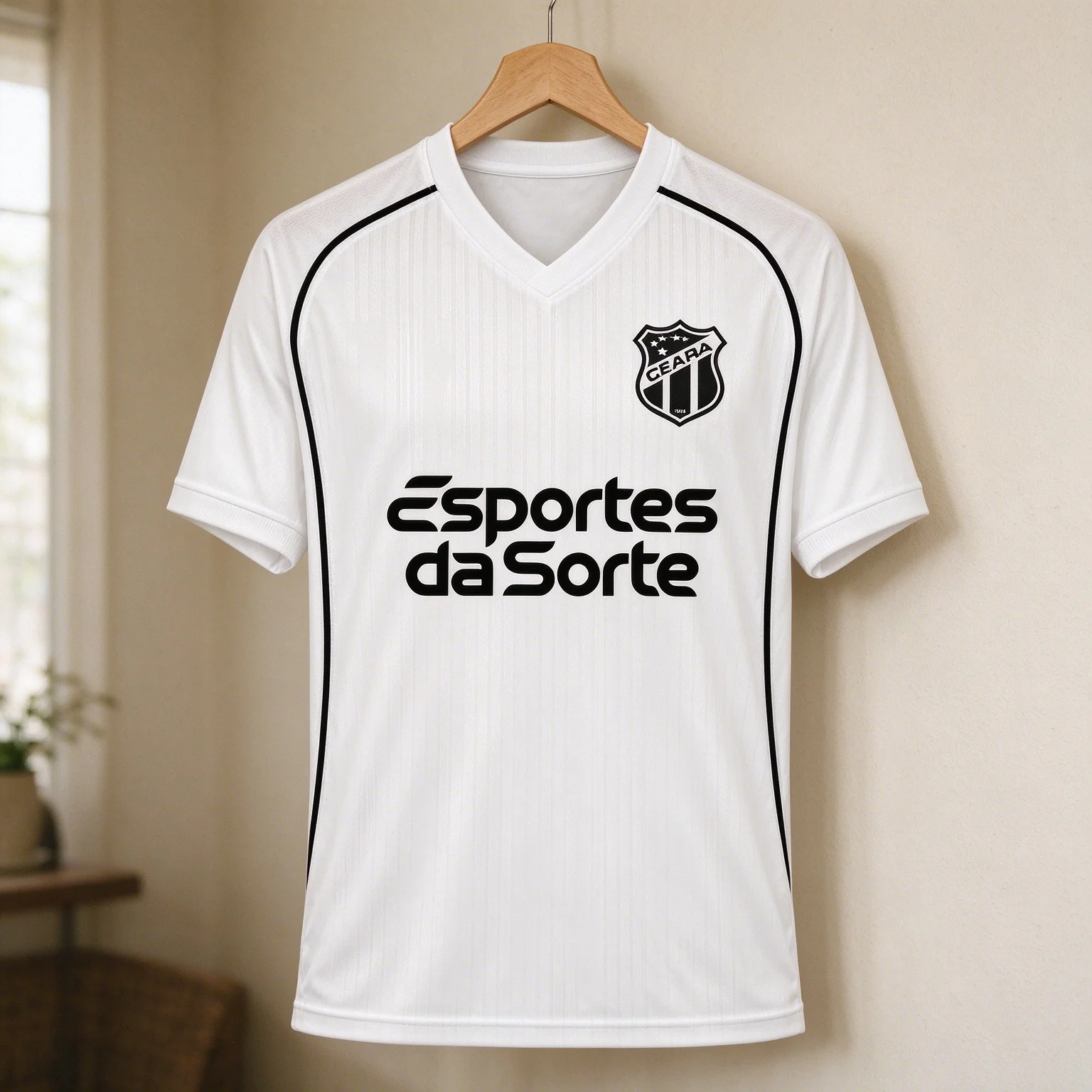 2026/27 Ceará Brazil Soccer Jersey Unisex Loose Short Sleeve Quick Dry Breathable Football Fan Gift Tops