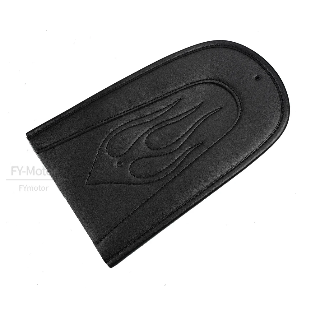 Motorcycle  Accessorie Leather Flame Solo Seat Rear Fender Bib Cover Cushion Fit For Harley Sportster 883 XL1200 XL883 2004-2017