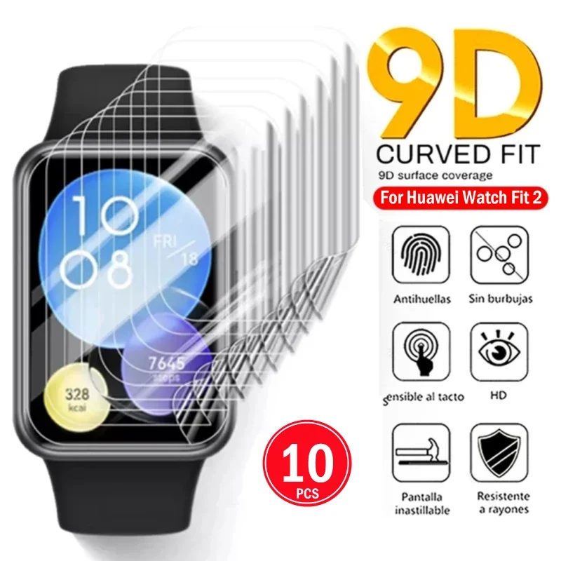 1-10PCS Soft Film For Huawei Watch Fit 2 HD Clear Screen Protector Fit2 Protective Film For Hauwei Watch Fit/Fit 2/ES Smartwacth