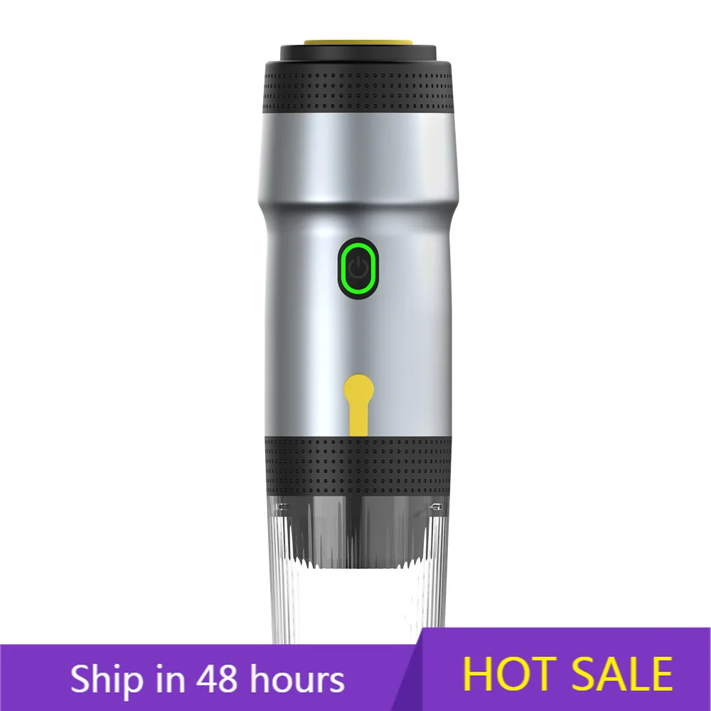 

POWER LEAP3-in-1 Multifunctional Espresso Coffee Machine - Portable Automatic Drip /Ground Compatible Outdoor Coffee Make