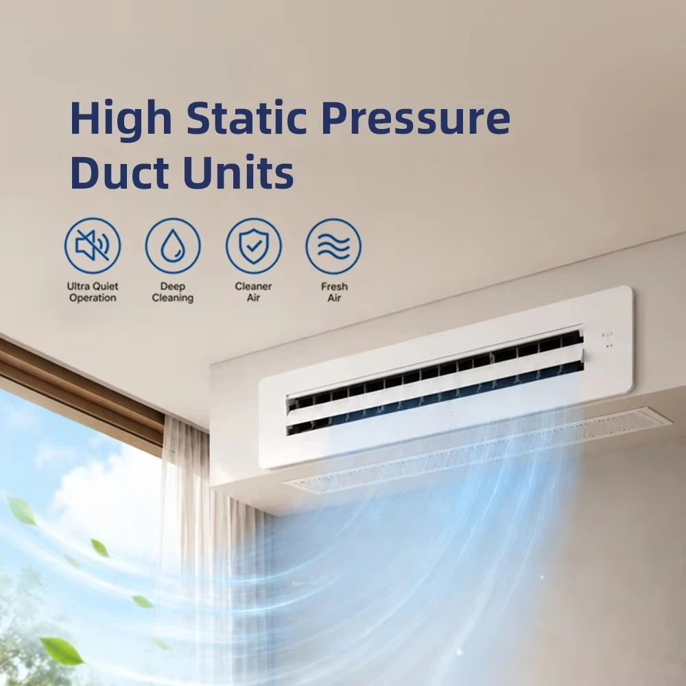 Bestcold 3 Ton 36000 Btu Ducted Air Conditioner Mini Split AC R454B SEER24 Inverter Heat Pump for North America Home