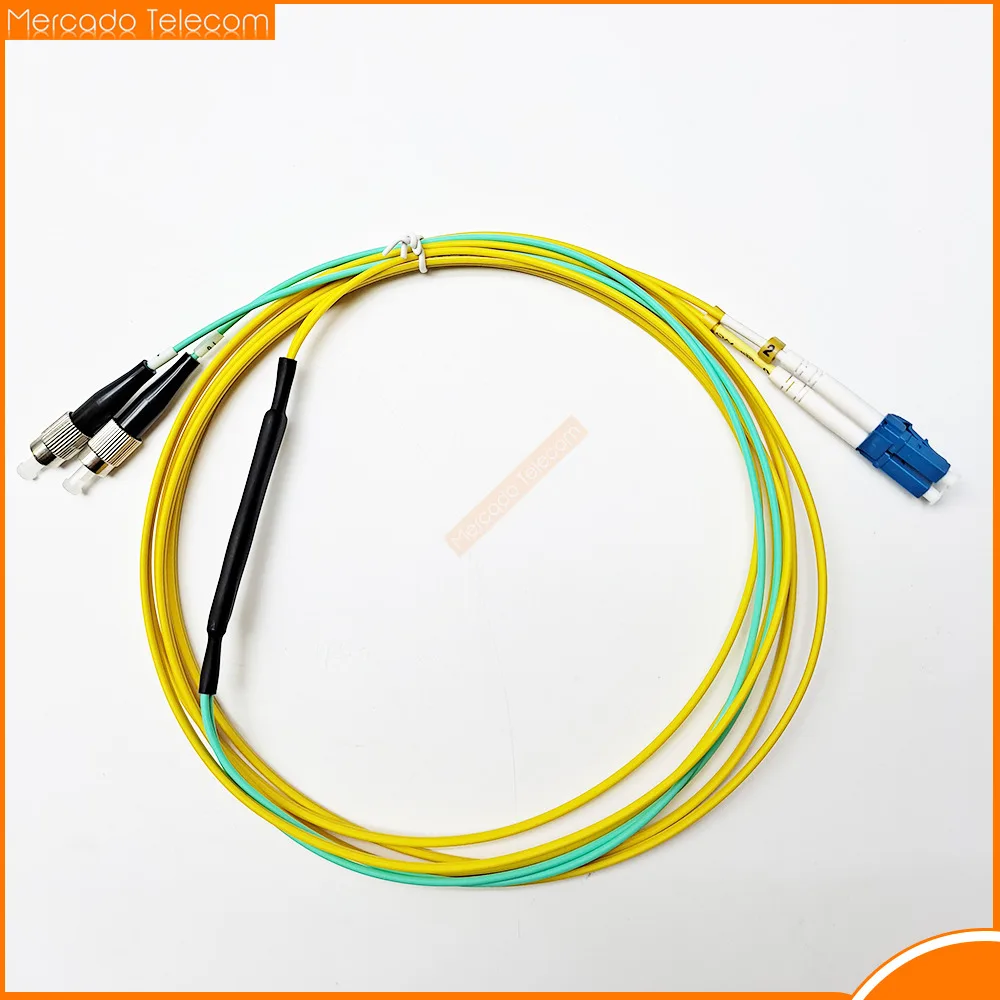 Fiber optic mode conversion jumper FC/UPC-LC/UPC single/multi-mode jumper mode conversion jumper FC-LC Duplex conversion cable
