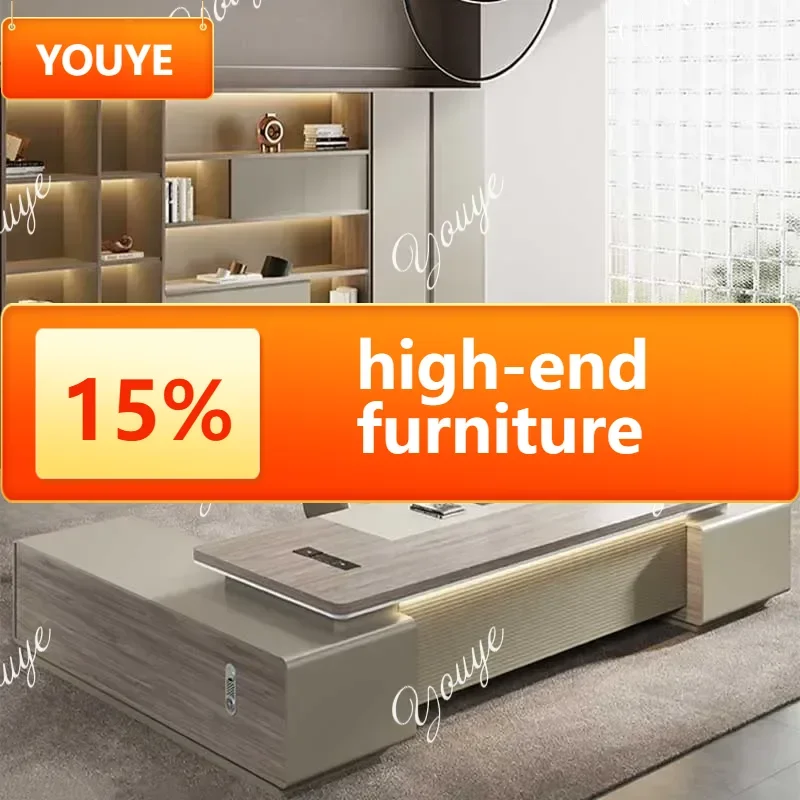 P A63 Storage Home Office Desk Organizer Large Bedroom Writing Drawers Office Desk Computer Gaming Coffee Mesa Ordenador Furnitu