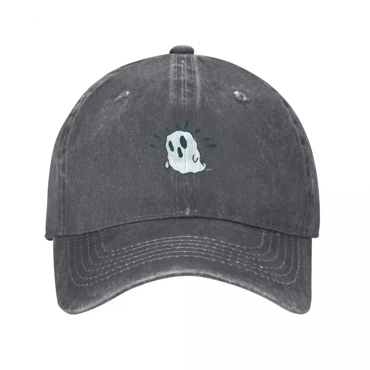 

squiggly ghost Baseball Cap Luxury Cap New Hat Funny hats Women Beach Fashion Men's