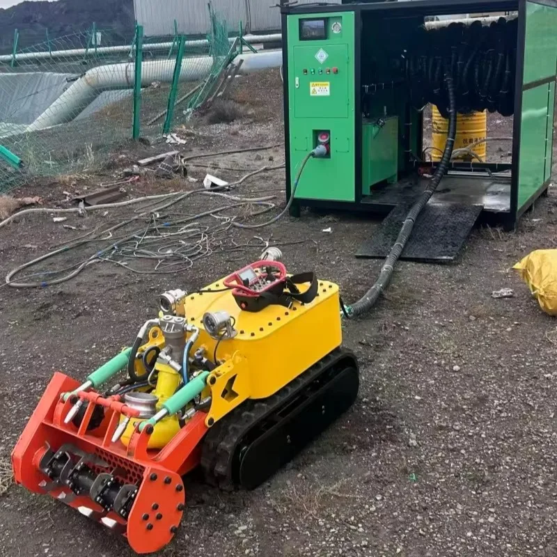 Underwater River Desilting Robot for Sewage Plant Sand Dredging Operations Industrial Cleaning Equipment