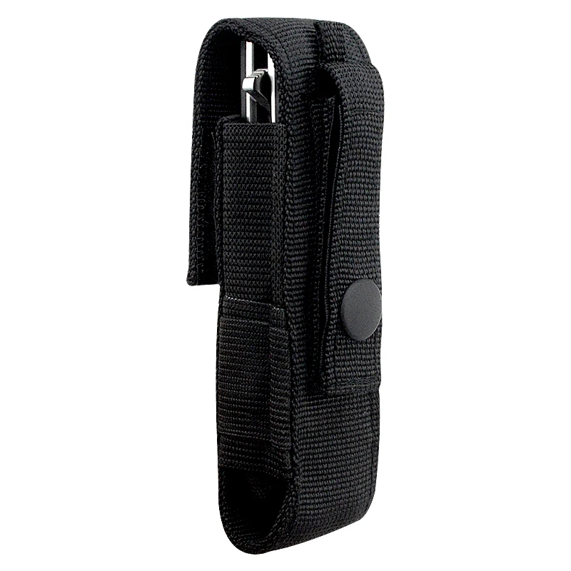 Harnds AK4010 Ballistic Nylon Sheath Multi Tool Holster Elastic Side Panels Knife Pouch With Carabiner