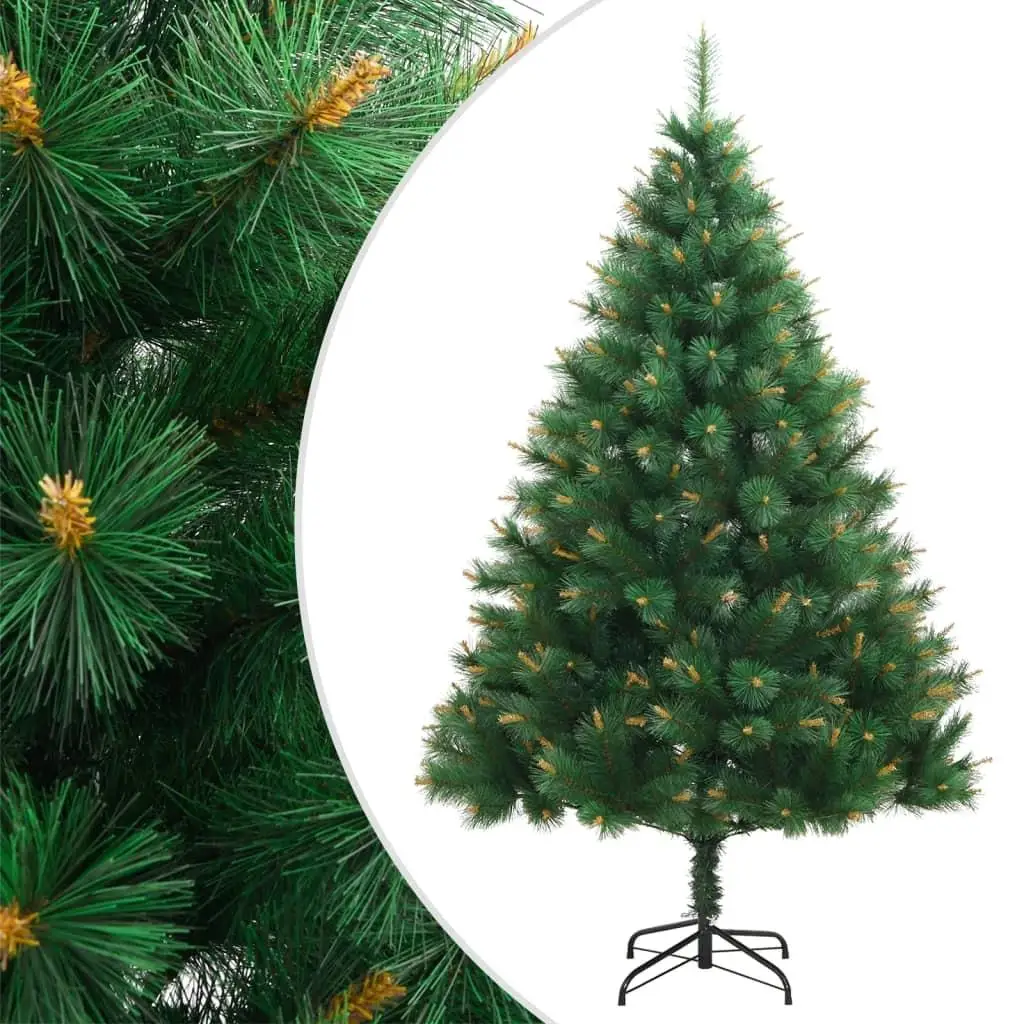 59.1 Artificial Hinged Christmas Tree with Stand - Easy Setup Holiday Decor for Festive Cheer