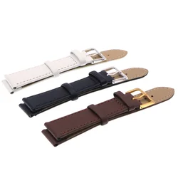 Watch strap with stainless steel buckle leather watch strap 12mm 14mm 16mm 18mm 20mm 22mm