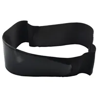 DIY Carbon Leather Car Steering Wheel Cover, Black 15 38cm, Hand Sewing, Soft and Anti Slip, Fits 37 38cm Steering Wheels