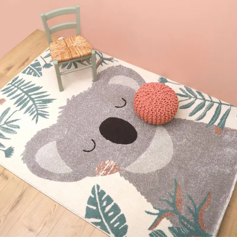 

Коврик для спальни с волосатой животными, пушистый ковер для гостиной, мягкий детский складной ковер, плюшевый детский игровой коврик для детей, скандинавские коврики для ног
