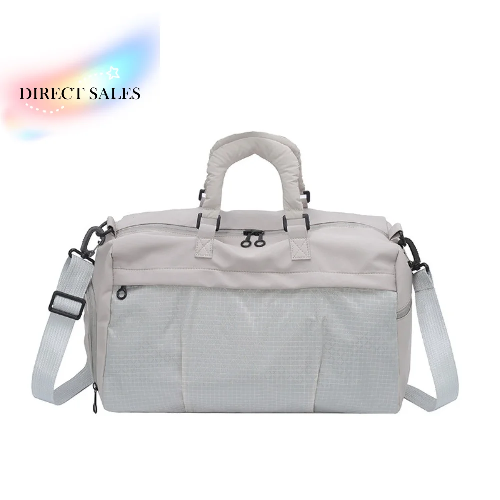 

Convenient Travel Duffle Bag Dry Wet Separation Korean Version Hand Luggage Bag Large Capacity Handheld Fitness Bag Short Trips