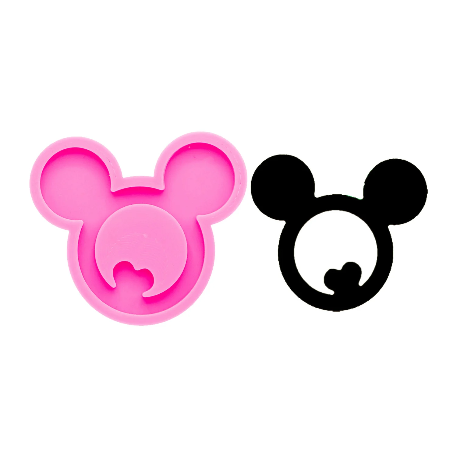 Mouse Bow Silicone Mold for Chocolate Sugar Craft Clay Cake DIY Baking Supplies