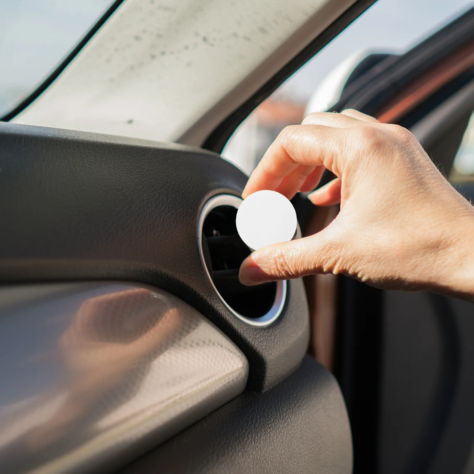 

12Pcs Car Aromatherapy Refills Diffuser Pads Air Freshener Replacement Portable Compact Design for Car Air Purification