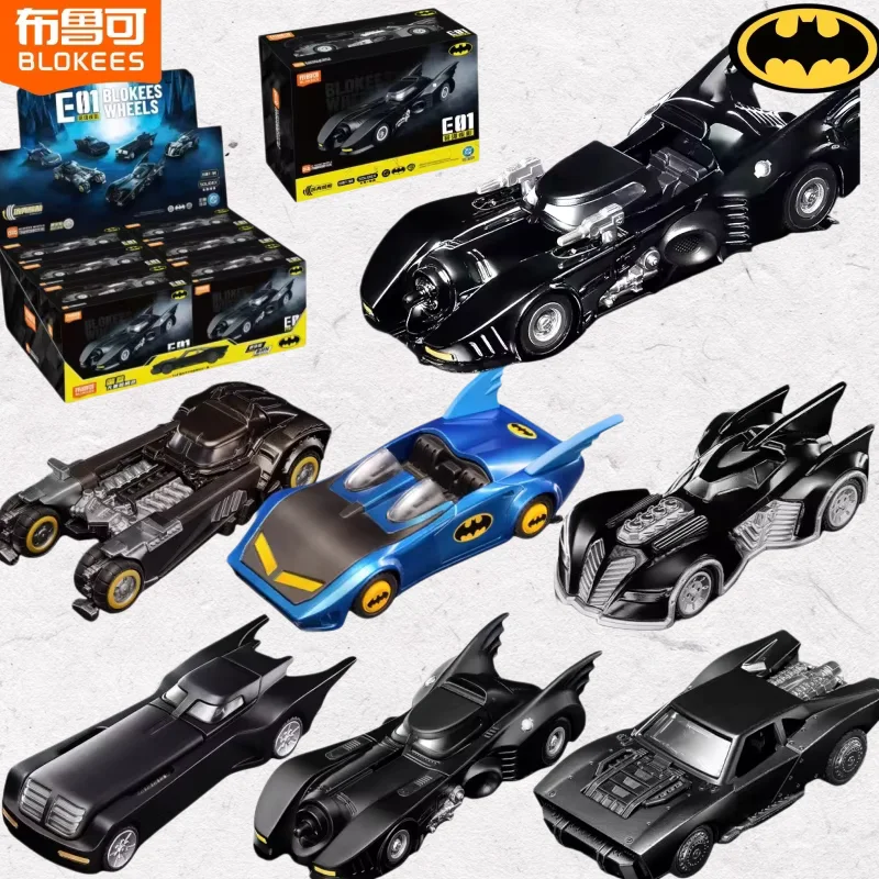 Bloques de Construcción BLOKEES, Coche de Batman E01, Película de 1989, El Batimóvil, Cómic, Los Caballeros Blancos, Modelo de Ensamblaje, Coleccionable, Regalo, Juguetes, Objetos