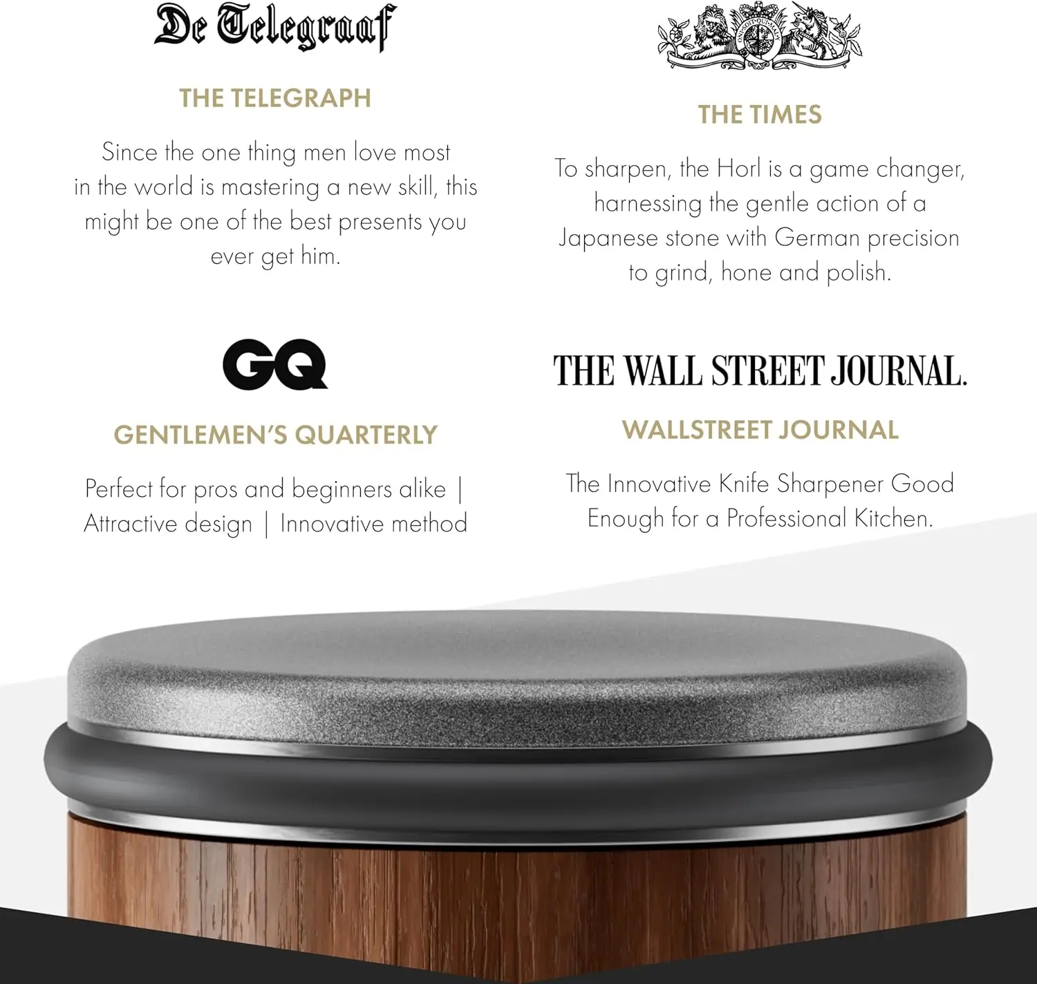 مبراة سكاكين الجوز المتداول - مبراة سكاكين المطبخ للحواف الحادة المصنوعة في ألمانيا - مجموعة شحذ السكاكين السهلة · جديد #3