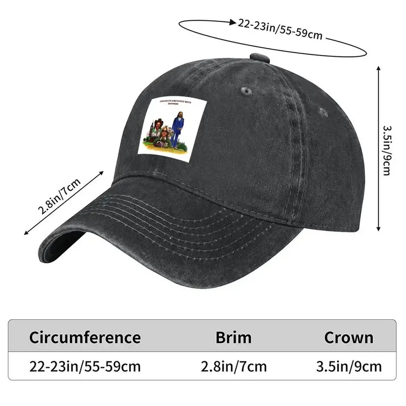 Unique Baseball Caps Featuring America'S Greatest Hits, Designed for Both Men And Women, with a Humorous Twist